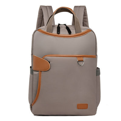 Gepersonaliseerd Logo Solid Pattern Laptop Business Backpack voor Custom Designer Computer