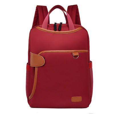 Gepersonaliseerd Logo Solid Pattern Laptop Business Backpack voor Custom Designer Computer