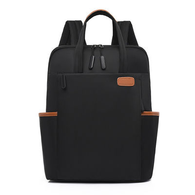 Gepersonaliseerd Logo Solid Pattern Laptop Business Backpack voor Custom Designer Computer