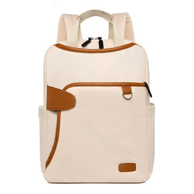 Gepersonaliseerd Logo Solid Pattern Laptop Business Backpack voor Custom Designer Computer