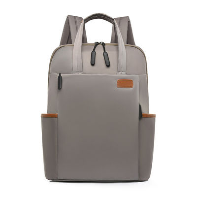 Gepersonaliseerd Logo Solid Pattern Laptop Business Backpack voor Custom Designer Computer