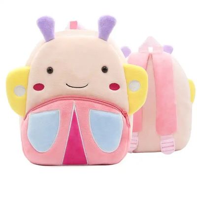 Gepersonaliseerde 3D cartoon pluis kinderen rugzakken schattig cartoon stijl voor dieren kinderen
