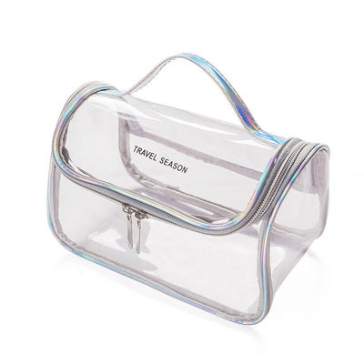 Comfortabele tas voor cosmetica waterdicht helder doorzichtig schoonheid reis make-up tas