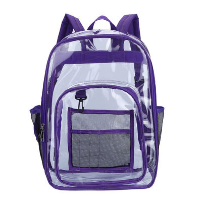 Nieuwste modieuze, op maat gemaakte PVC rugzak voor buitenschoolse activiteiten.