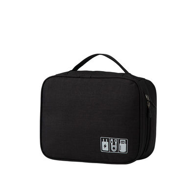 Hangend Oxford Plain Cosmetic Bag Customized Color Reis essentials Kit voor vrouwen