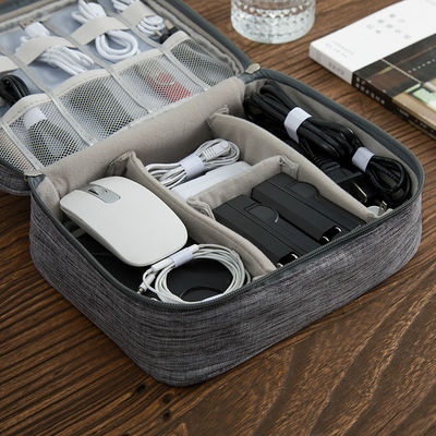 Hangend Oxford Plain Cosmetic Bag Customized Color Reis essentials Kit voor vrouwen