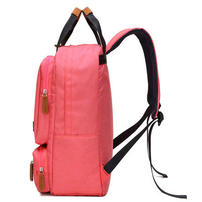 Hoofdmateriaal Canvas Laptop Tas Een stuk alleen Unisex Design 16 inch Capaciteit