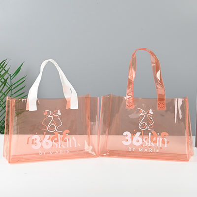 Acceptabele Custom Low MOQ Luxe winkeltas Plastic Carry Winkeltas Verpakkingszak Fabrikanten Voeg logo toe