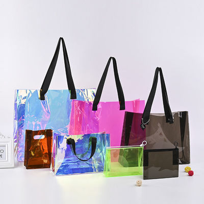 Acceptabele Custom Low MOQ Luxe winkeltas Plastic Carry Winkeltas Verpakkingszak Fabrikanten Voeg logo toe