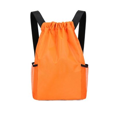 Gepersonaliseerde kleuren waterdichte trekstreng rugzak voor buiten avonturen en sporten