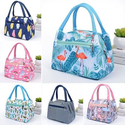 Geïsoleerde thermische mode stijl koeler picknick lunch box zak voor dagelijkse levensbehoeften