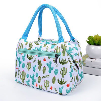 Geïsoleerde thermische mode stijl koeler picknick lunch box zak voor dagelijkse levensbehoeften