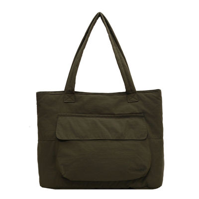 Grote werkcapaciteit Oxford Tote Schoudertas Op maat gemaakt Open sluiting Waterdicht Nylon