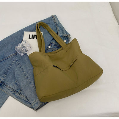 Grote werkcapaciteit Oxford Tote Schoudertas Op maat gemaakt Open sluiting Waterdicht Nylon