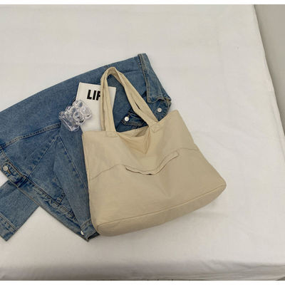 Grote werkcapaciteit Oxford Tote Schoudertas Op maat gemaakt Open sluiting Waterdicht Nylon