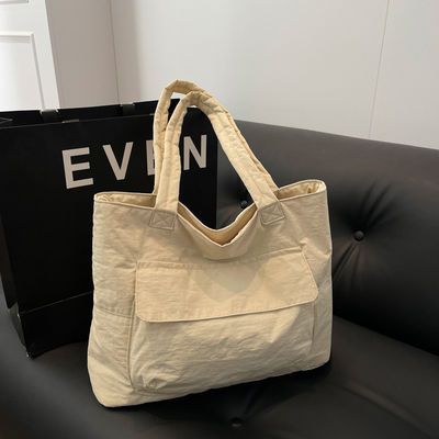 Grote werkcapaciteit Oxford Tote Schoudertas Op maat gemaakt Open sluiting Waterdicht Nylon