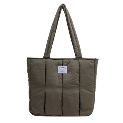 Persoonlijke Tote Bag voor vrouwen 2024 Winter Fashion Gecompliceerde Schoudertas Grote capaciteit