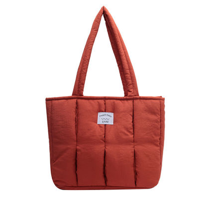 Persoonlijke Tote Bag voor vrouwen 2024 Winter Fashion Gecompliceerde Schoudertas Grote capaciteit