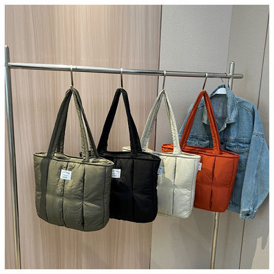 Persoonlijke Tote Bag voor vrouwen 2024 Winter Fashion Gecompliceerde Schoudertas Grote capaciteit