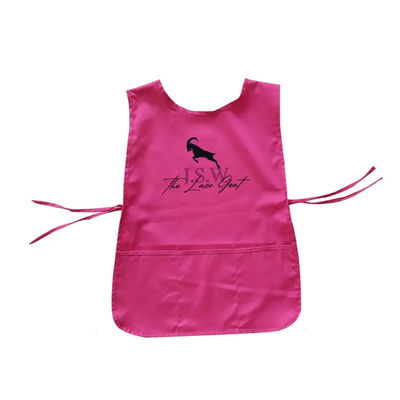Verstelbaar Unisex Nageluniform met drie grote zakken Custom Print Logo Vest Schort