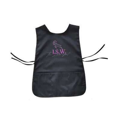 Verstelbaar Unisex Nageluniform met drie grote zakken Custom Print Logo Vest Schort