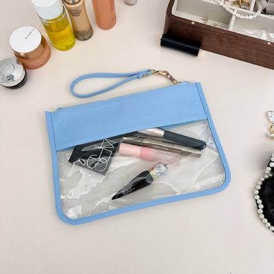 Op maat gemaakte kleurvrije make-upzak voor het organiseren van cosmetische en persoonlijke artikelen in bulk