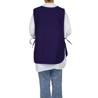 Verstelbaar Unisex Nageluniform met drie grote zakken Custom Print Logo Vest Schort