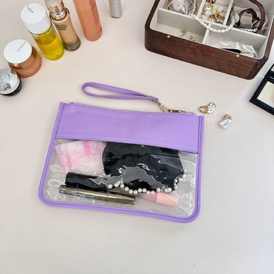 Op maat gemaakte kleurvrije make-upzak voor het organiseren van cosmetische en persoonlijke artikelen in bulk