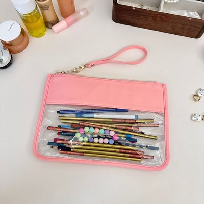 Op maat gemaakte kleurvrije make-upzak voor het organiseren van cosmetische en persoonlijke artikelen in bulk
