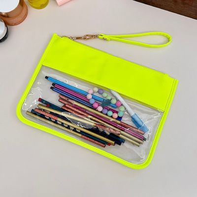 Op maat gemaakte kleurvrije make-upzak voor het organiseren van cosmetische en persoonlijke artikelen in bulk