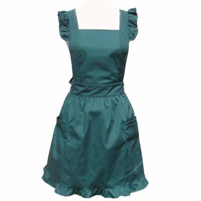 Schattige mooie retro keuken kookruimtes schort voor vrouwen meisjes aangepaste kleur