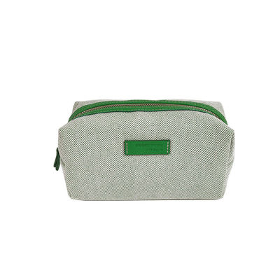 Mini cosmetische tassen Custom logo reis zware doek make-up tassen toiletzak voor meisjes