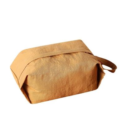 Grote Canvas Cosmetic Bag voor gemakkelijk reizen en make-up organisatie