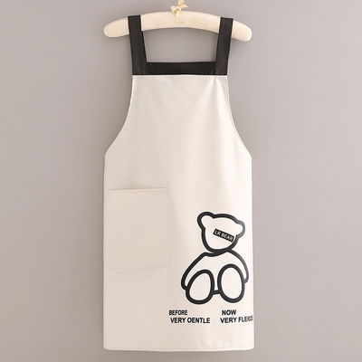 Custom Print Keuken Kookschort Voor Chef Sublimatie Waterdicht Katoen Polyester Schort Logo Set