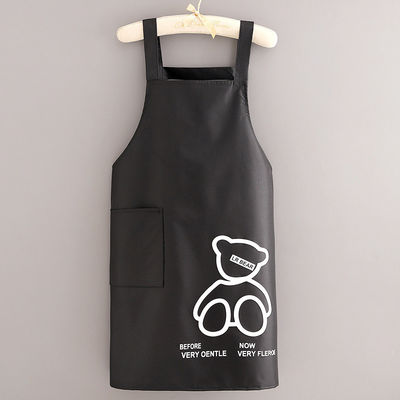 Custom Print Keuken Kookschort Voor Chef Sublimatie Waterdicht Katoen Polyester Schort Logo Set