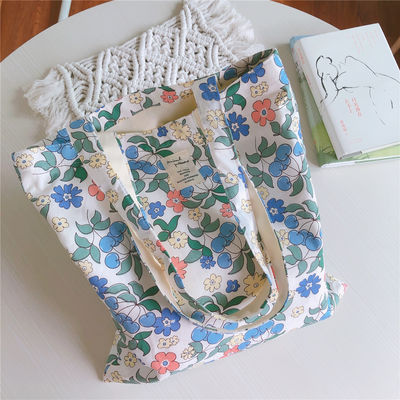 Winkelen voor Custom Logo Tote Bag Cotton Canvas Bekijk de Eco-Friendly Duffle Bag