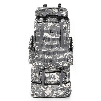 Aanvaardbaar OEM/ODM camouflage patroon 100L bergklimtas voor buitenactiviteiten
