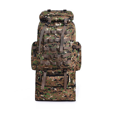 Aanvaardbaar OEM/ODM camouflage patroon 100L bergklimtas voor buitenactiviteiten