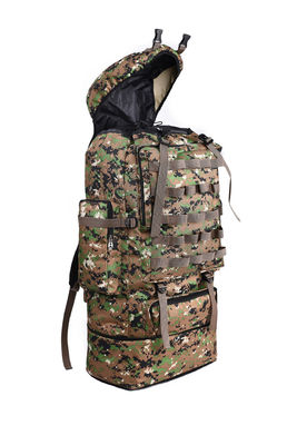 Aanvaardbaar OEM/ODM camouflage patroon 100L bergklimtas voor buitenactiviteiten