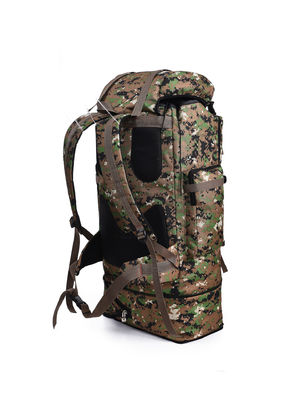 Aanvaardbaar OEM/ODM camouflage patroon 100L bergklimtas voor buitenactiviteiten