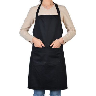 Gepersonaliseerd logo Hotel Chef Schort met waterdichte functie en katoen polyester materiaal