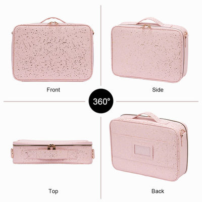Solid Pattern Type Cosmetische Tas voor aangepaste kleur Draagbare Handheld Schoudertas