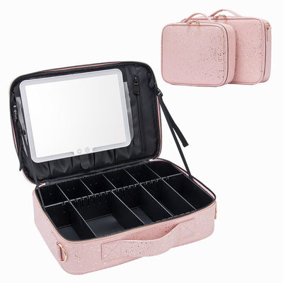 Solid Pattern Type Cosmetische Tas voor aangepaste kleur Draagbare Handheld Schoudertas