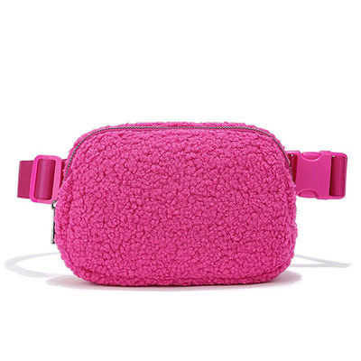 OEM/ODM geaccepteerd Sherpa Cute Belt Bag voor vrouwen Fashion Berber Fleece Fanny Pack