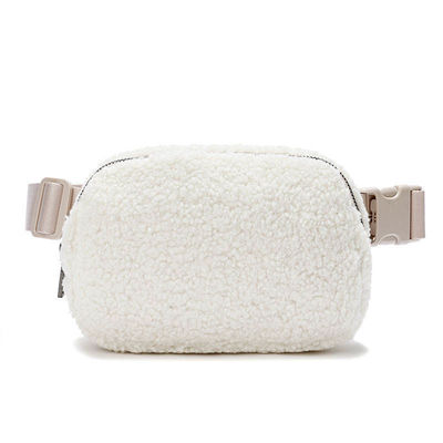 OEM/ODM geaccepteerd Sherpa Cute Belt Bag voor vrouwen Fashion Berber Fleece Fanny Pack