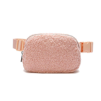 OEM/ODM geaccepteerd Sherpa Cute Belt Bag voor vrouwen Fashion Berber Fleece Fanny Pack