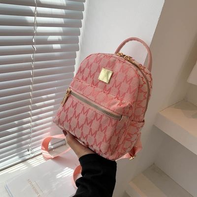Leopard Pattern Mini Smart Zwarte schooltassen voor kinderen Modieus PU materiaal