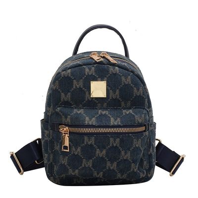 Leopard Pattern Mini Smart Zwarte schooltassen voor kinderen Modieus PU materiaal