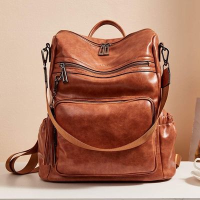 Minimalistische stijl grote mode schoudertas voor vrouwen Custom logo en tassel geaccepteerd