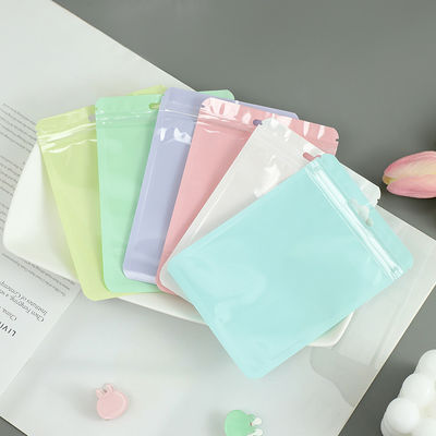 Verdikte transparante zak voor gemakkelijke opslag van make-upborstels in aangepaste kleuren